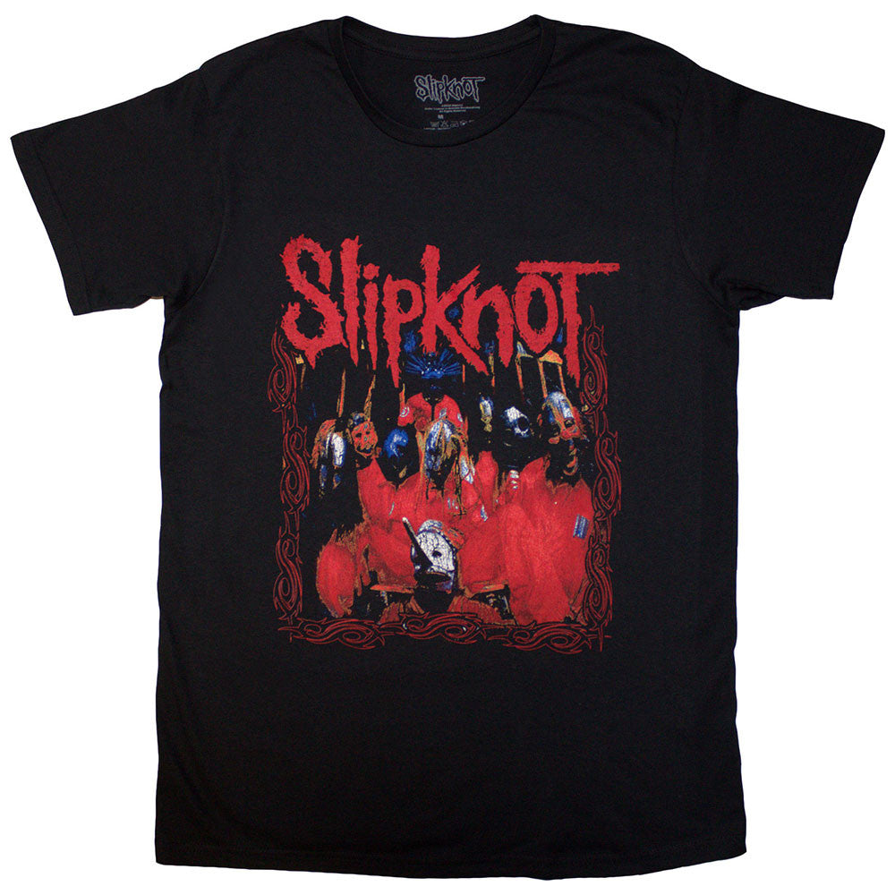 Slipknot Band Frame T-Shirt - Black