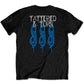 Slipknot 20th Anniversary Tattered & Torn T-Shirt - Black