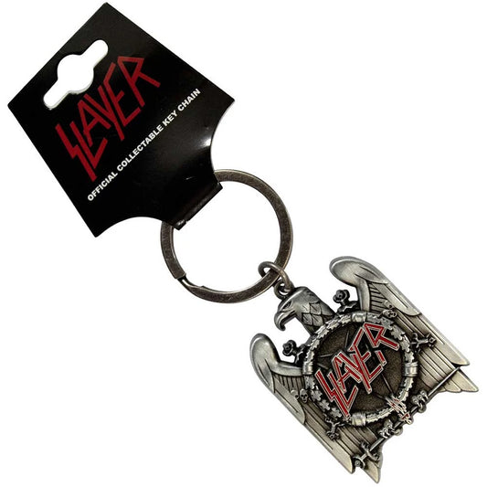 Slayer Silver Eagle Keychain