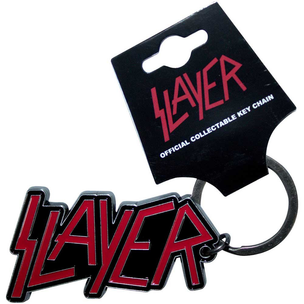 Slayer logo keychain