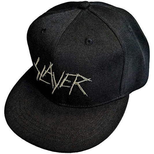 Slayer Scratchy Logo Cap - Black