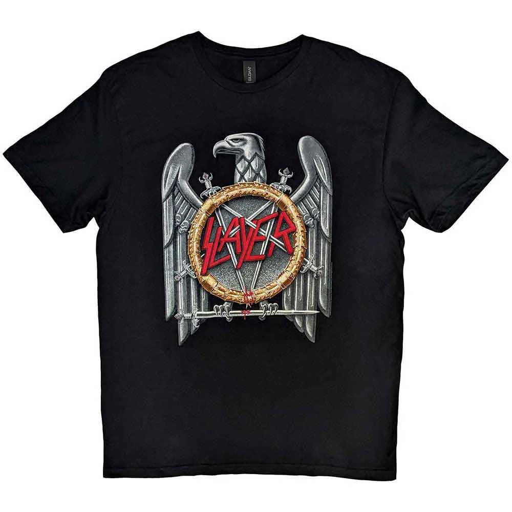 Slayer Silver Eagle T-Shirt - Black