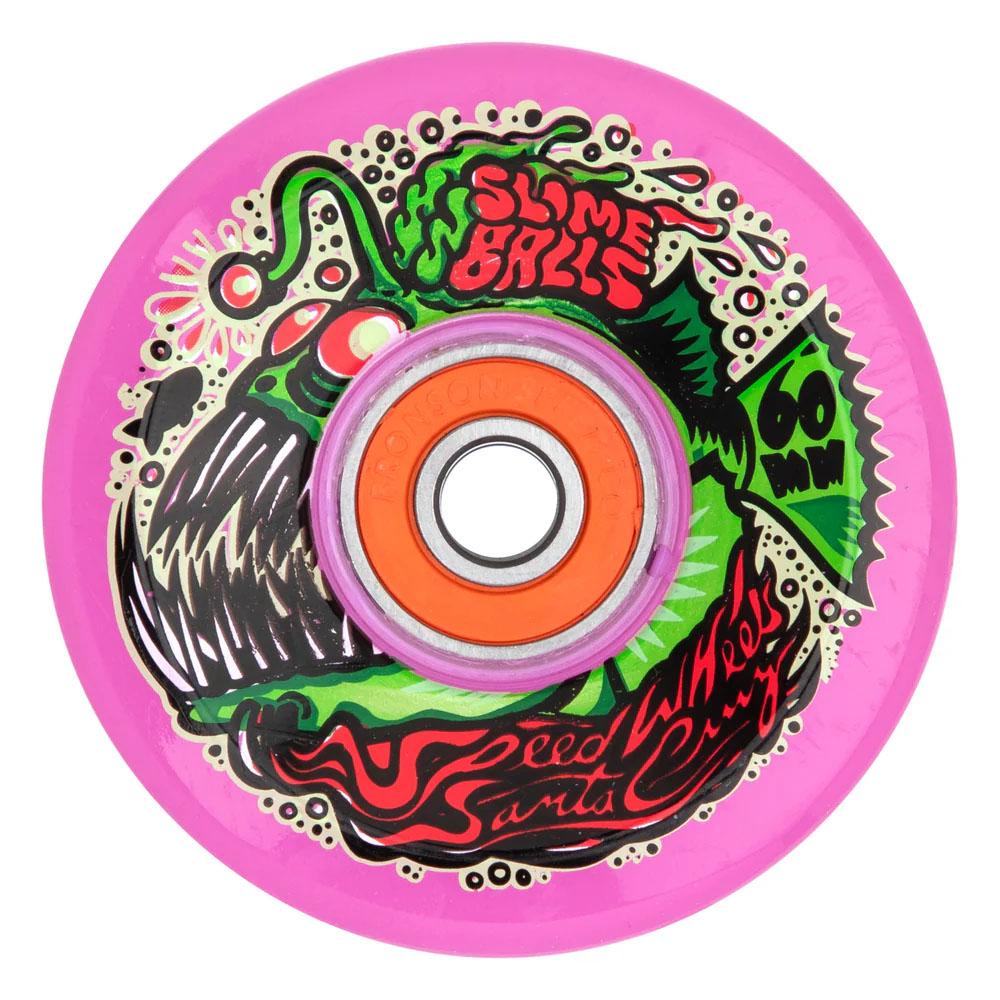 Slime Balls Angler Light Ups OG Slime 78a Wheels - 60mm
