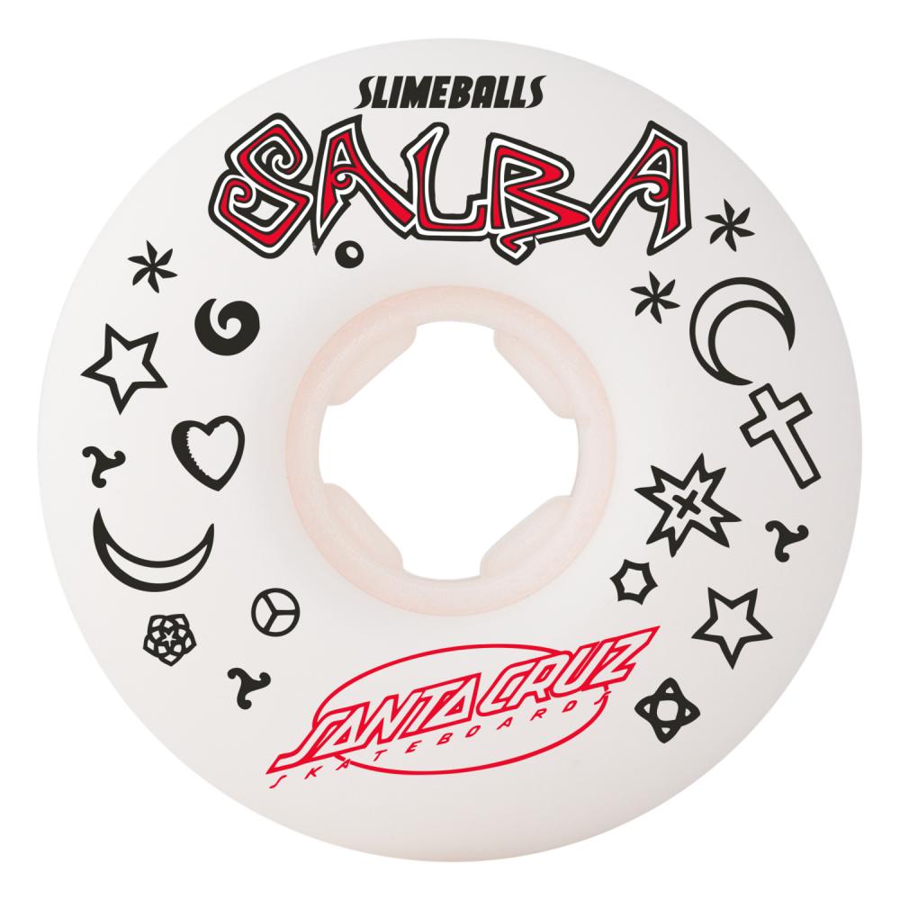 Slime Balls Salba Withdoctor Chubbies 99a	White Wheels - 56mm