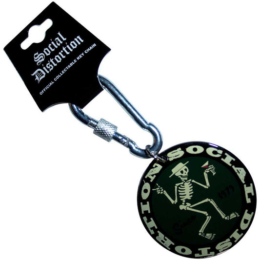 Social Distortion Classic Logo Keychain