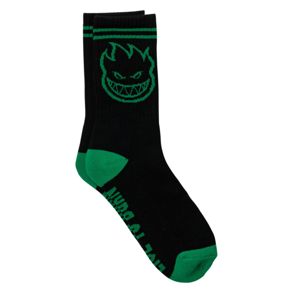 Spitfire Bighead Socks - Black Green