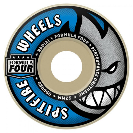 Spitfire Formula Four Radial 99DU Natural Wheels - 53mm