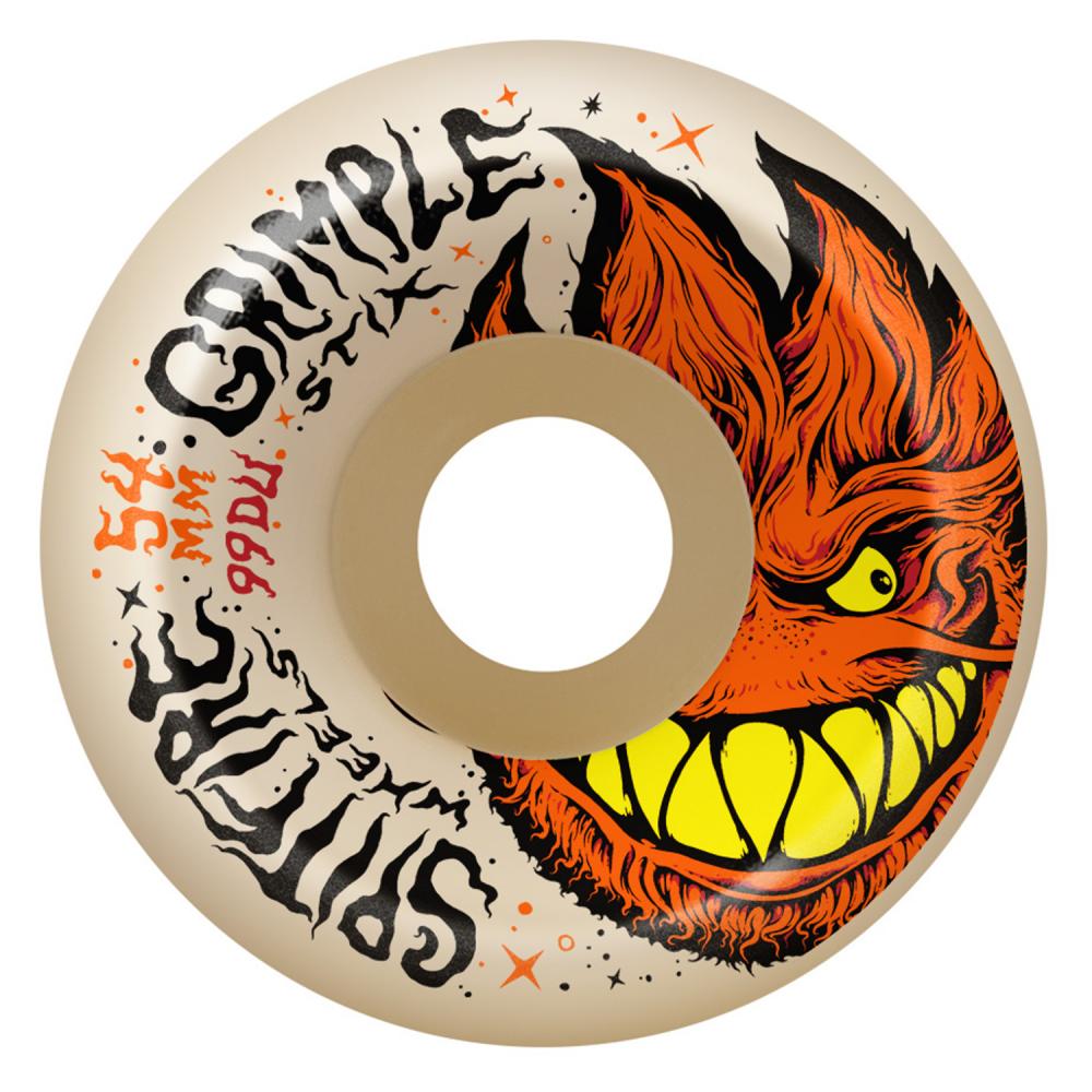 Spitfire X Grimple F4 Wheels Grimplehead Lock-In Full 99 White - 54mm