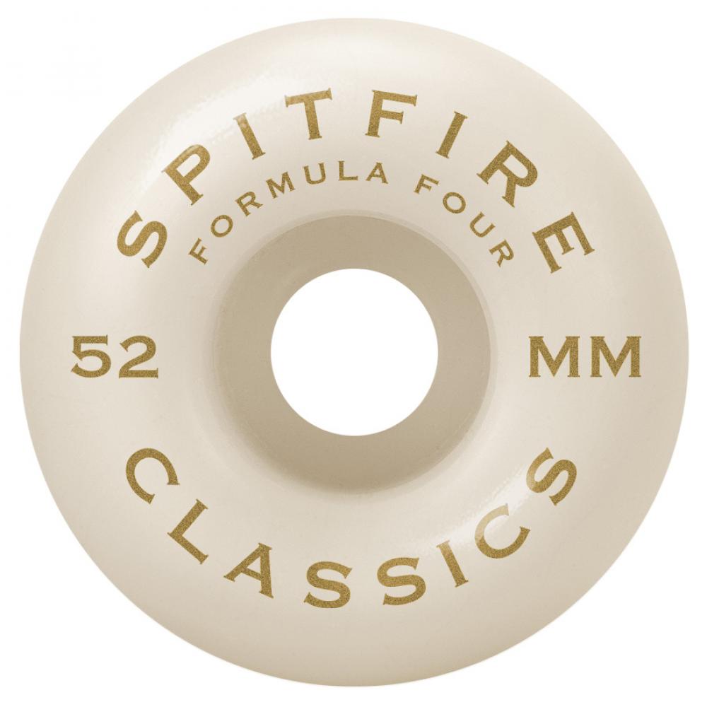 Spitfire Formula Four Classics 101 Wheels Natural Green - 52mm