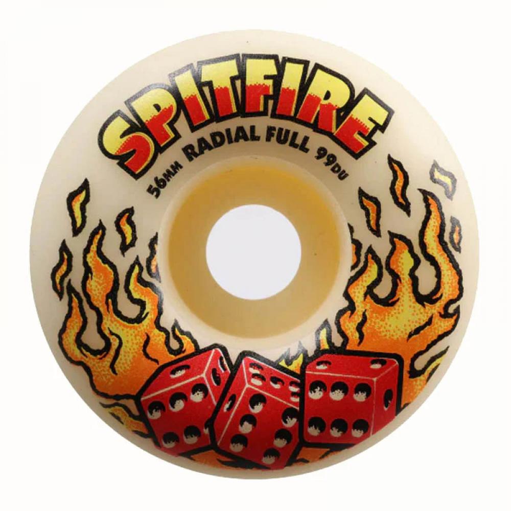 Spitfire Formula Four F4 99 Hot Hand Radial Full Natural Wheels - 54MM