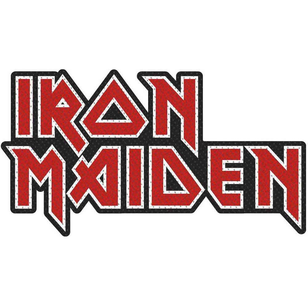 Iron Maiden Standard Logo Cut Out Patch