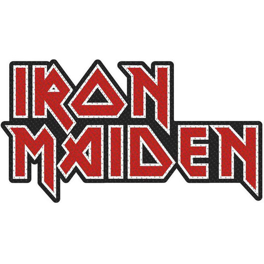 Iron Maiden Standard Logo Cut Out Patch