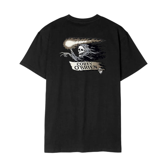 Santa Cruz O'Brien Scream Reaper T-Shirt - Black
