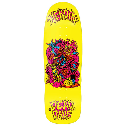 Heroin Dead Dave Tranlines Deck - 10.125"
