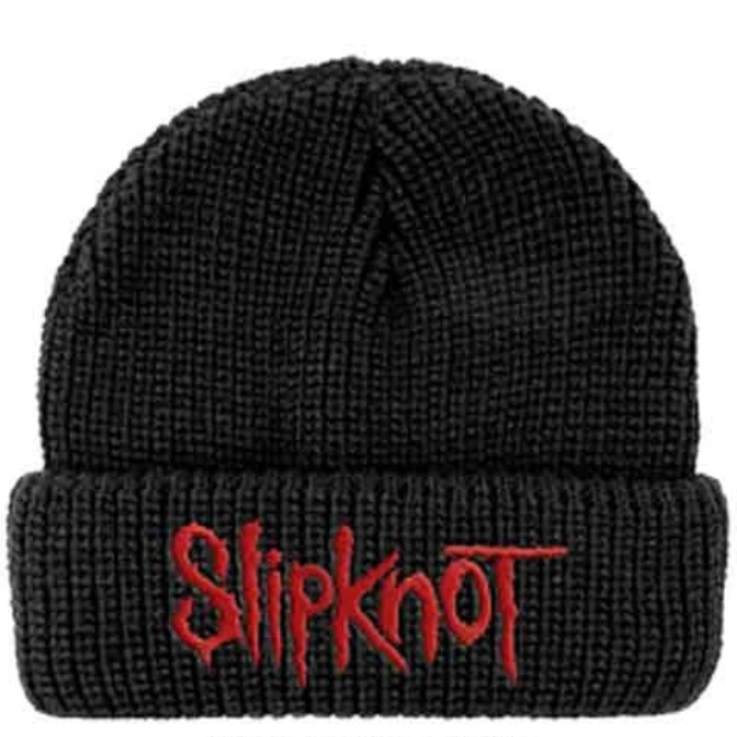 Slipknot Mask Logo Beanie - Black