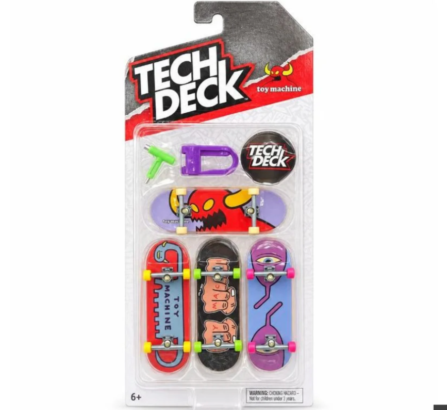 Tech Deck Deluxe 4-Pack - Toy Machine