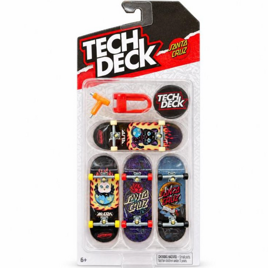 Tech Deck Deluxe 4-Pack - Santa Cruz