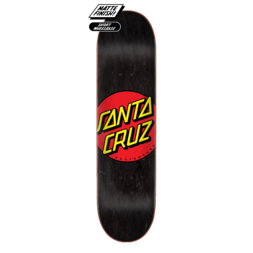 Santa Cruz Deck Classic Dot Black - 8.25"