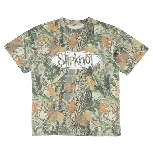 Welcome X Slipnot Oval Logo Tee Camo