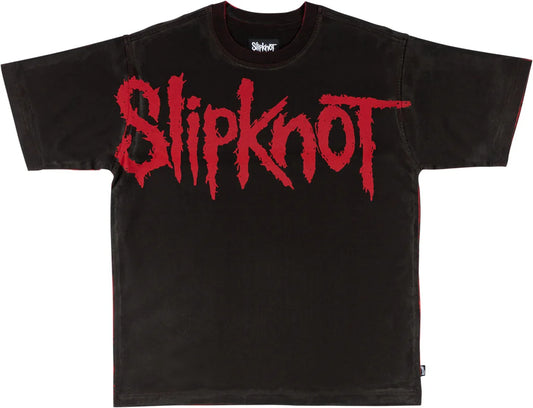 Welcome X Slipknot Barcode Overprint Tee - Black