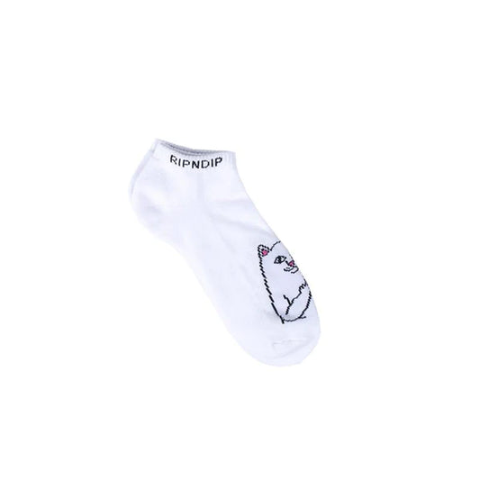 RipNDip Lord Nermal Low Socks - White