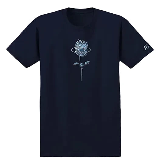 Spitfire X April Bighead Rose Tee - Navy