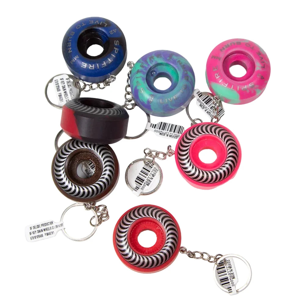 Spitfire Key Chain Coloured Wheel