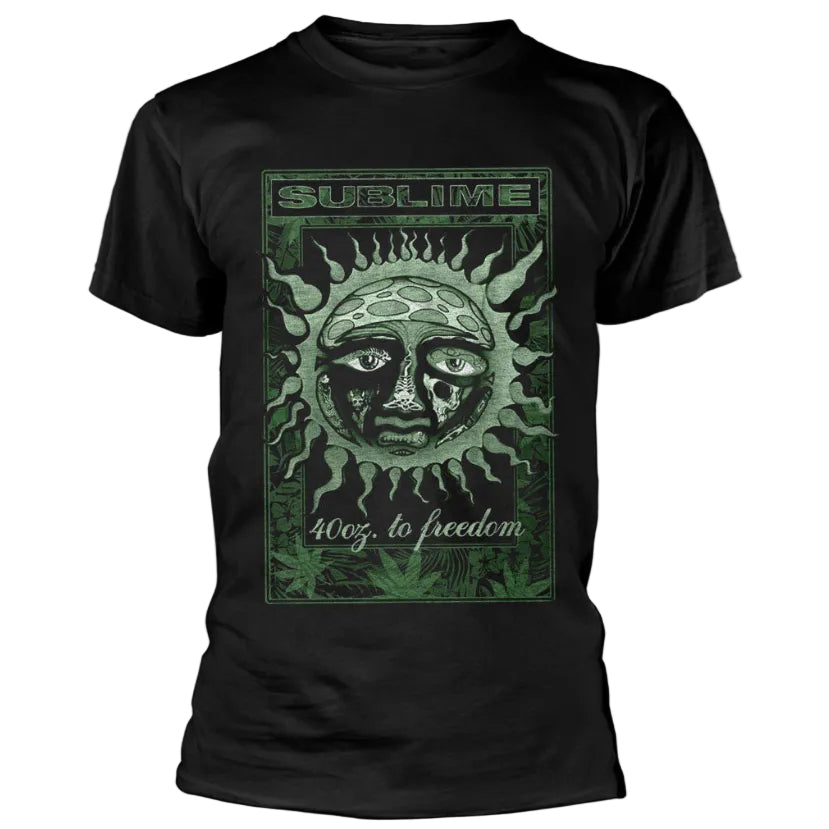 Sublime GRN 40 Oz T-Shirt - Black