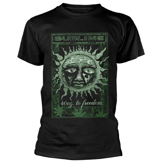 Sublime GRN 40 Oz T-Shirt - Black