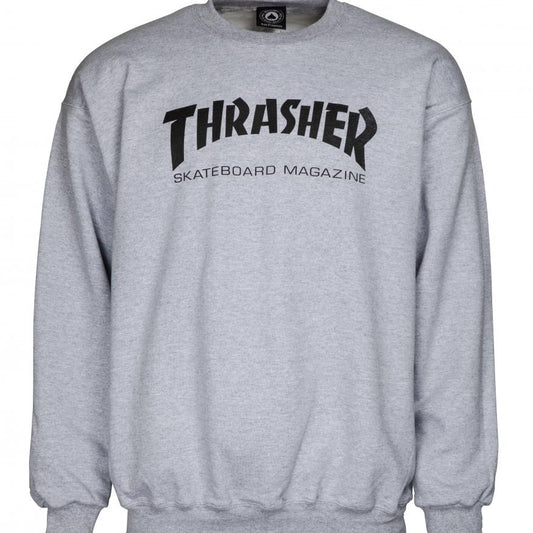 Thrasher Skate Mag Crewneck - Grey