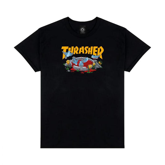 Thrasher Blood Bath Tee - Black