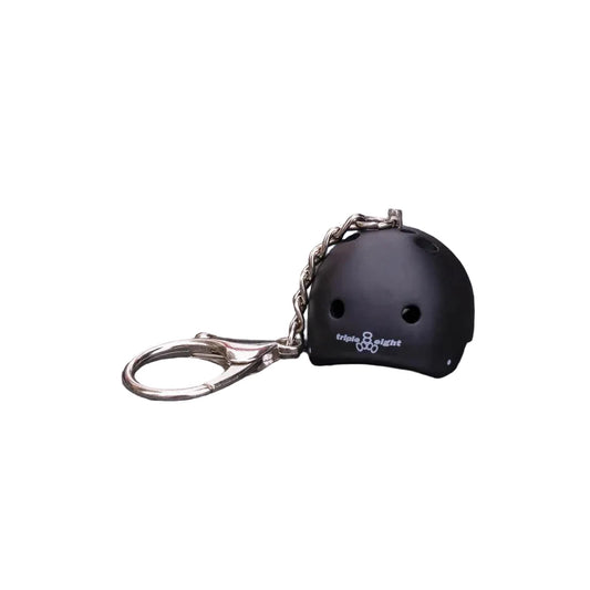 Triple Eight Key Chain Helmet Black