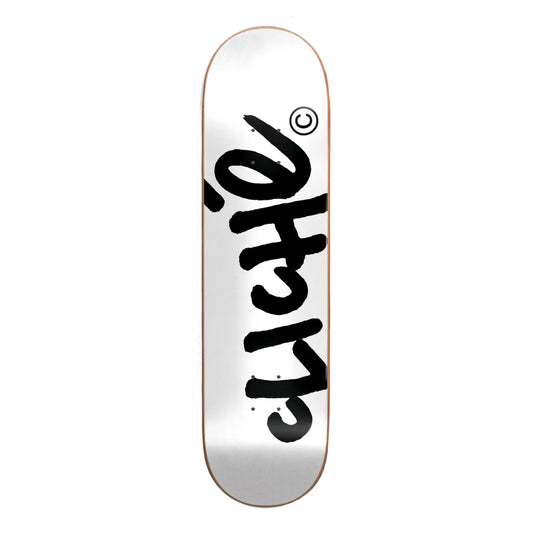 Cliché Handwritten White Deck - 8.25"