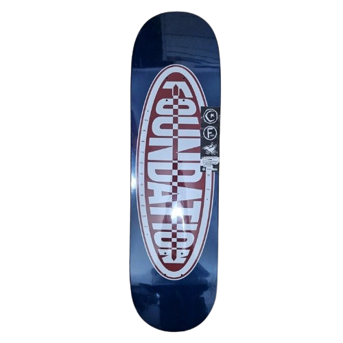 Foundation Oval Blue Deck - 8.0"