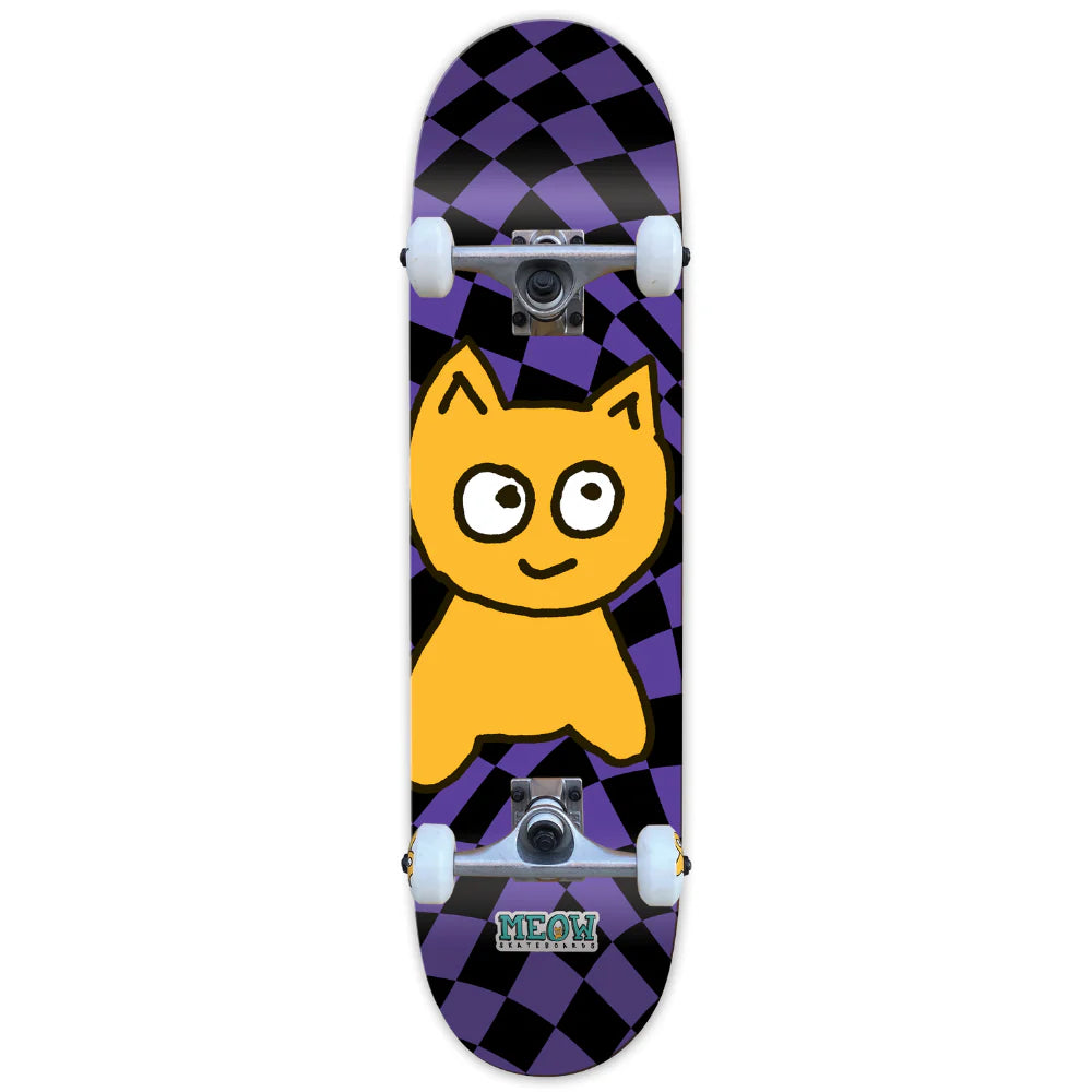 Meow Big Cat Checker Twist Complete - 8.25"