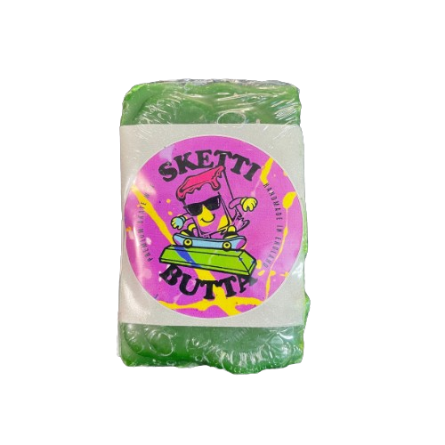 Sketti Butta Green/Pink Splatter Wax