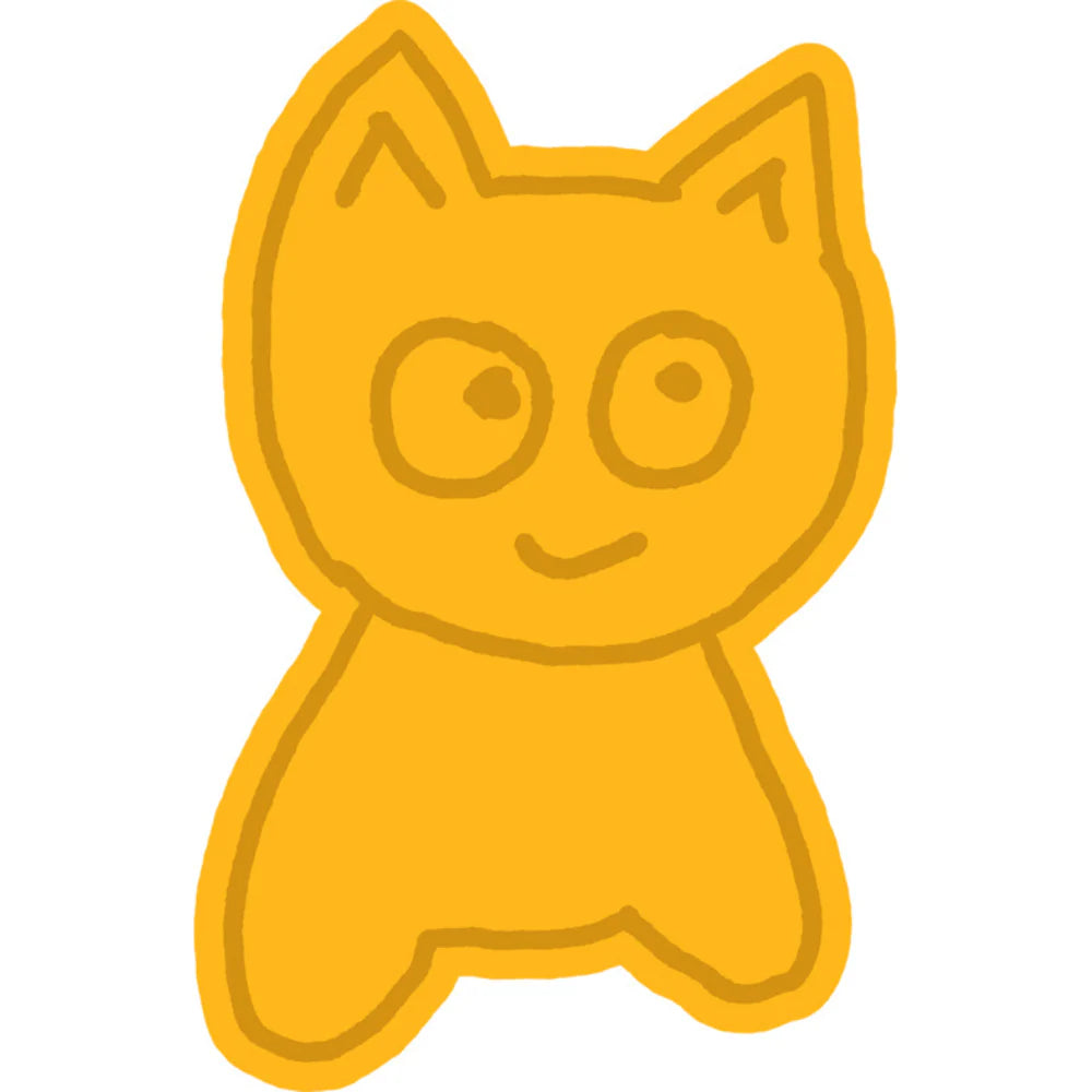 Meow Yellow Extra Large Wax