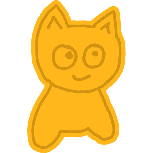 Meow Yellow Extra Large Wax
