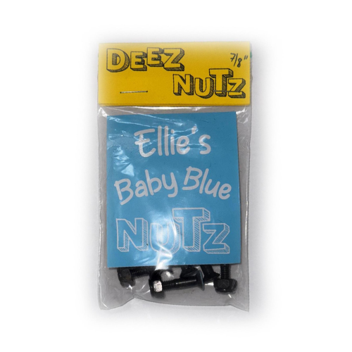 Deez Nutz Ellie’s Baby Blue Nutz Allen Bolts - 7/8”