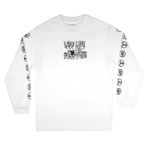 Pass~Port Brick LS T Shirt - White