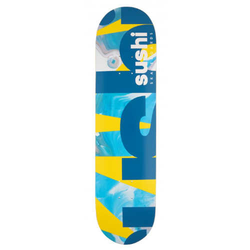 Sushi Spectrum Logo Deck -  Yellow / Teal