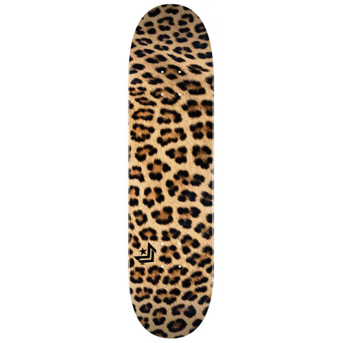 Mini Logo Leopard Deck - 7.75"