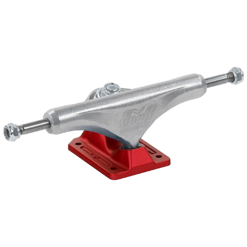 Enuff Decade Pro Satin Trucks - Silver/Red