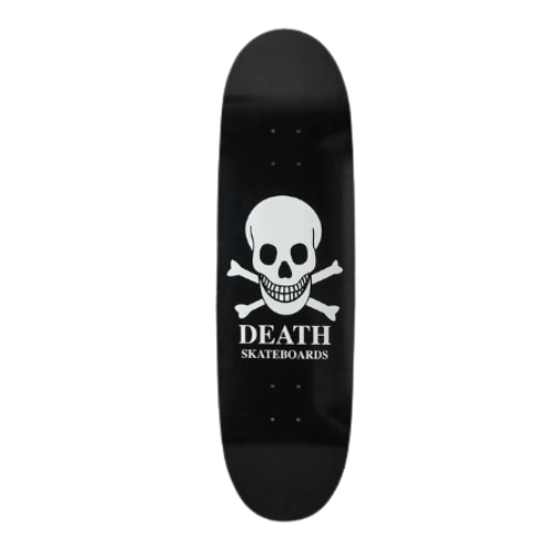 Death Og Skull Black 90s lozenge Deck -  9.1”