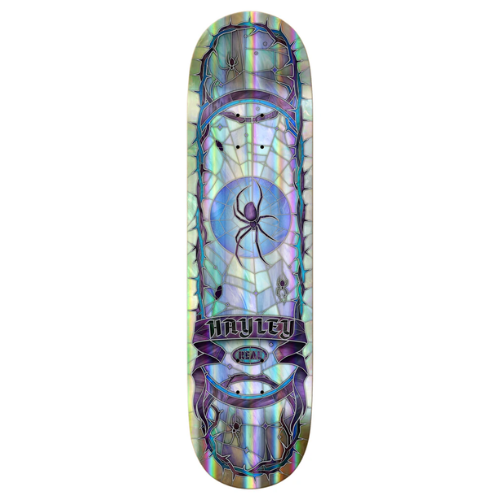Real Hayley Rainbow Holo Cathedral Deck - 8.25"