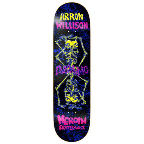 Heroin Aaron Wilson Knock Off Deck - 8.5"