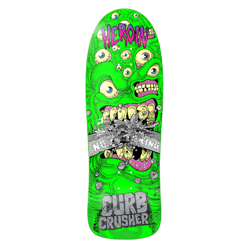 Heroin Curb Crusher Chomp Deck - 10.25"