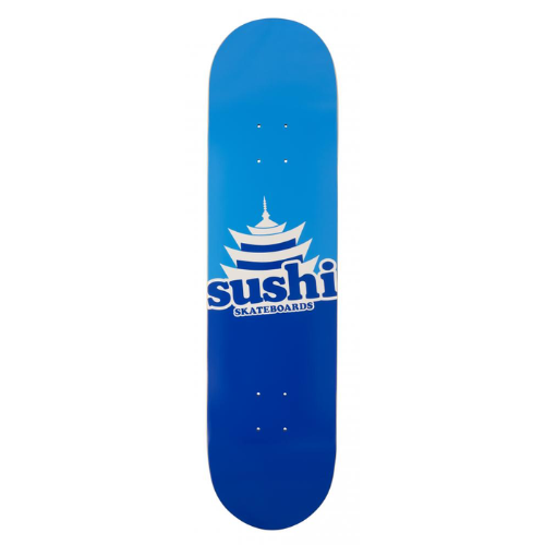 Sushi Pagoda Logo Deck Blue - 8"
