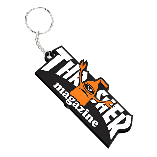 Thrasher x Toy Machine Access 3' Keychain