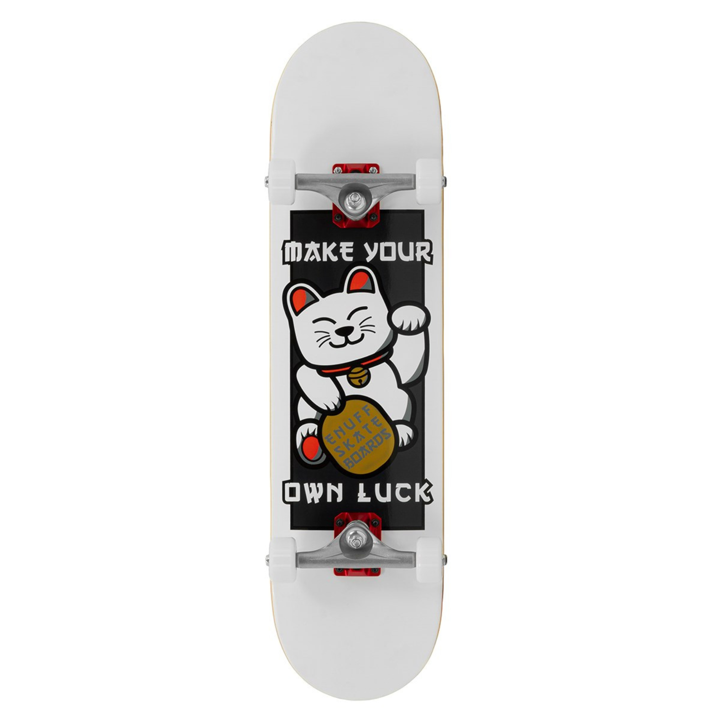 Enuff Lucky Cat White Complete - 8"